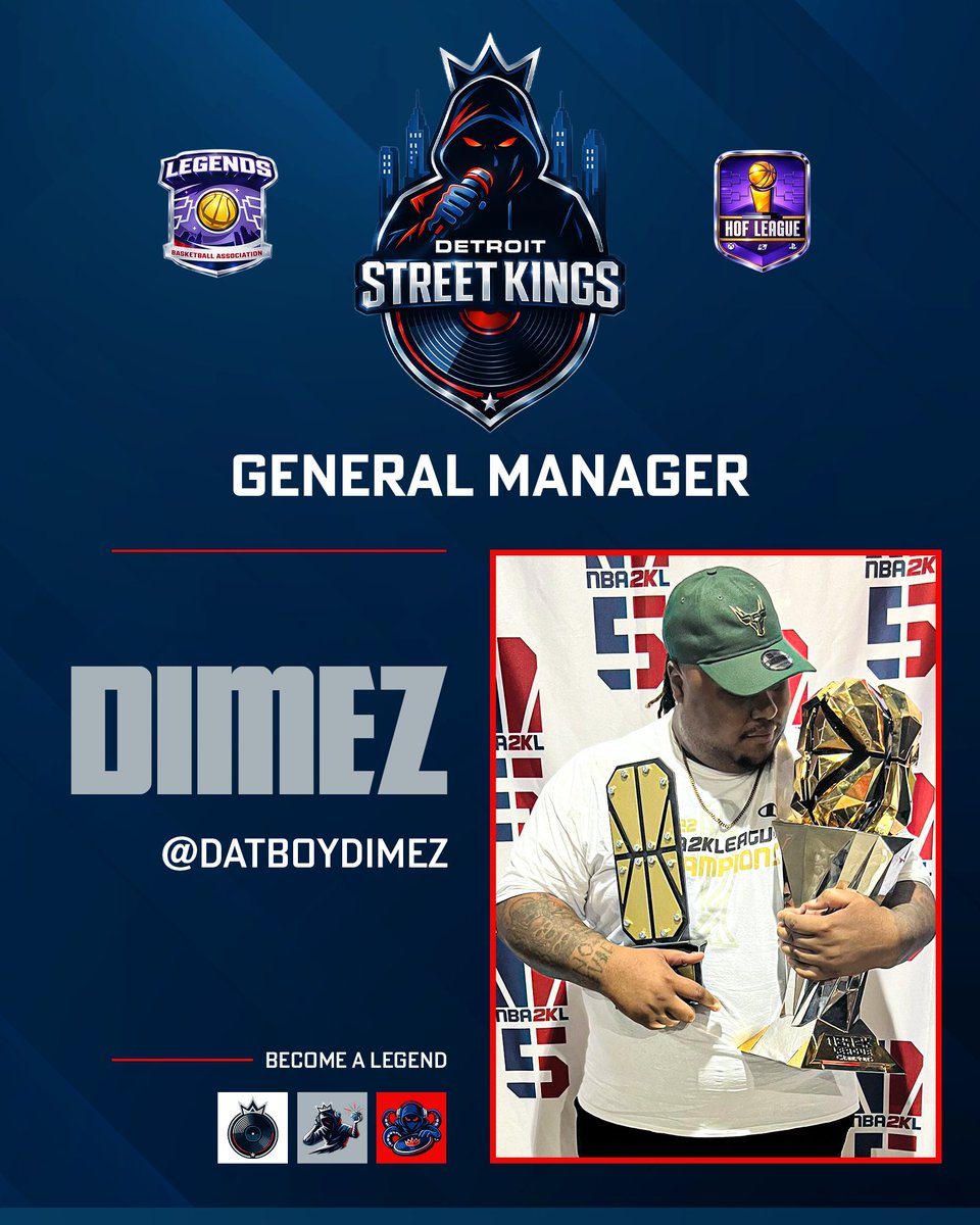 TheLBALeague's tweet image. The Detroit Street Kings will be led by @DatBoyDimez in this first season of LBA

You all better "Come Ready to Win"!

Combines are currently LIVE and running, so join the discord and sign up!

Deadline for Sign up is Jan 15th and Deadline for combines is Jan 30th!

Lets Run!⬇️