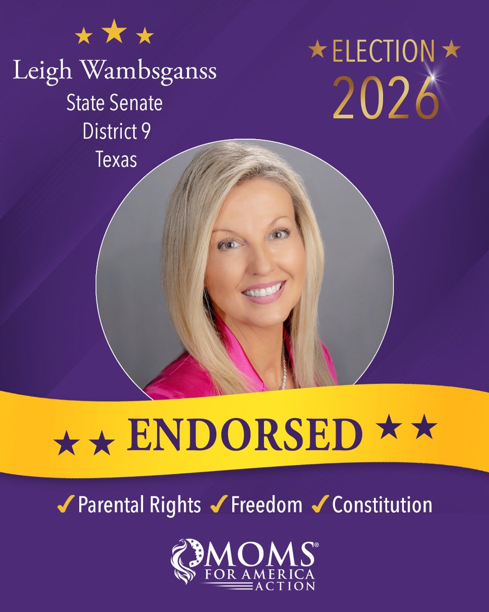 Thank you Moms for America &amp; Mom vote @MFAAction @MomVotePac  ! Early voting starts Wednesday, January 21-27 and Election Day is Saturday, Jan. 31. 
#momvote
#mamabears