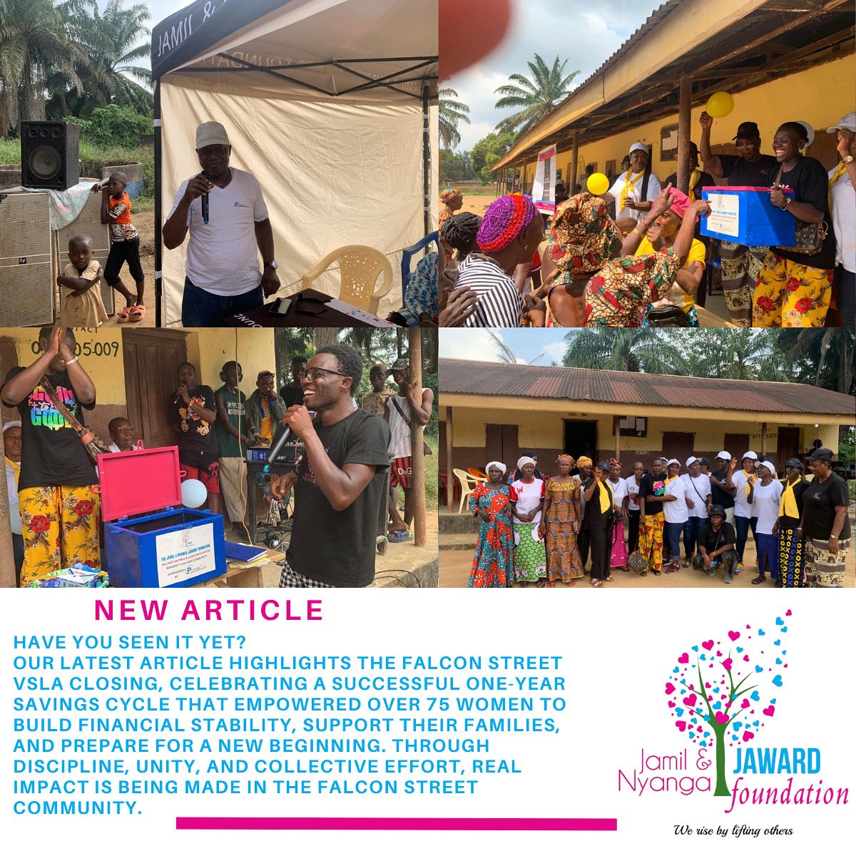 The Jamil and Nyanga Jaward Foundation tweet media