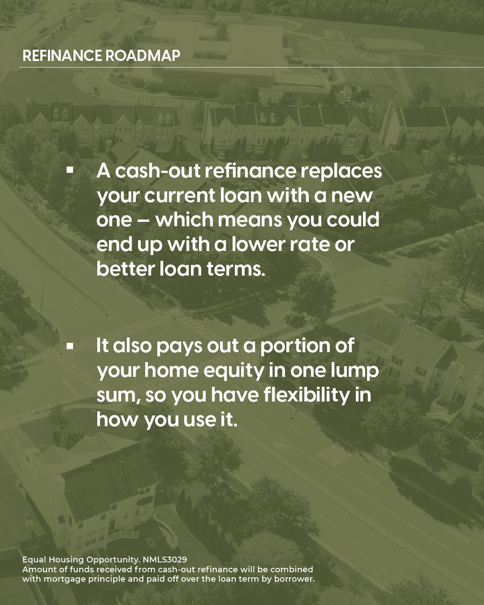 wikito's tweet image. Feeling like it’s time to cash in on your home equity? A cash-out refinance could help. Get informed and then get in touch! 🔗 spr.ly/6013CWH3f