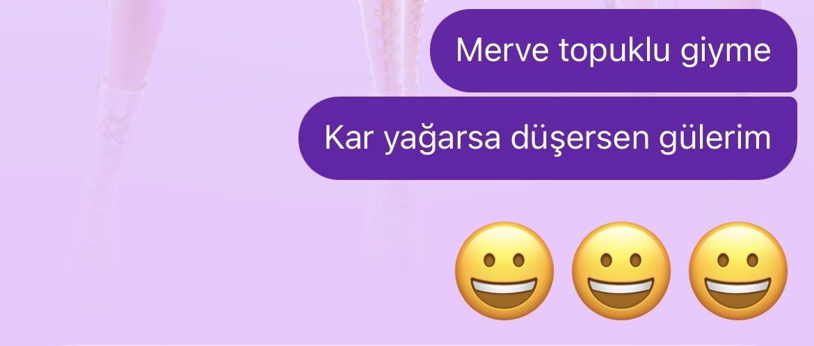 Hayır ben kimseyi zorbalamam😀