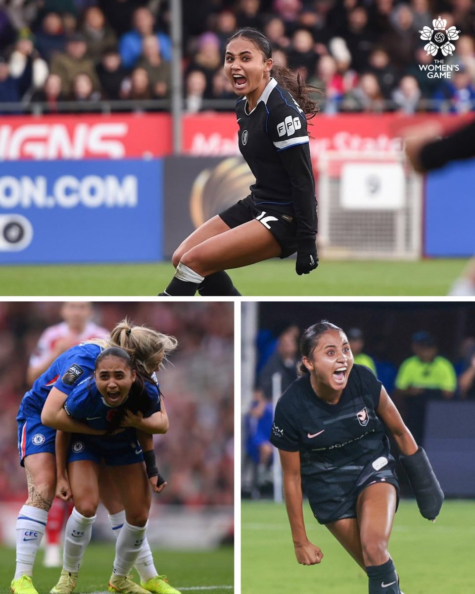 WomensGameMIB's tweet image. No one celebrates a goal harder than Alyssa Thompson 😤

📸: @ChelseaFCW, @weareangelcity
