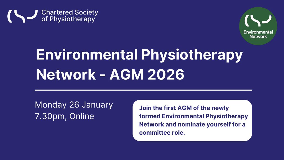 Chartered Society of Physiotherapy (CSP) tweet media