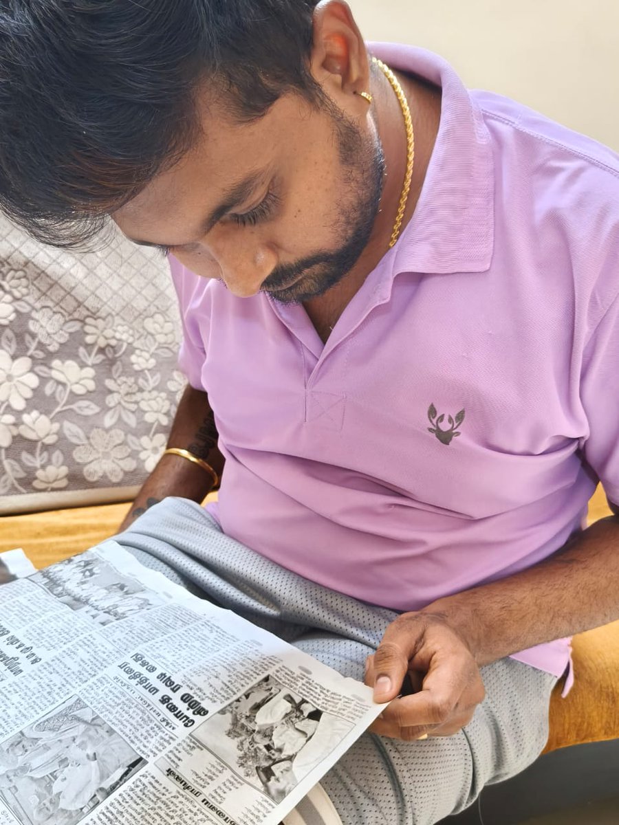 Osthi_Karthick's tweet photo. இன்றைய மாலை மலரில் நேற்று செய்த செயல் @SilambarasanTR_ @Vignesh_Nantha @SimbuPrakash_ 
#SilambarasanTR https://t.co/NgLQXxKMkD