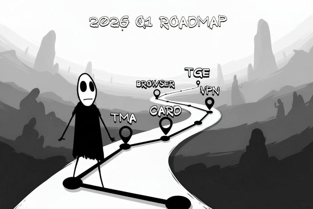 Community Update &amp; Q1 Roadmap

The foundation is in place, the focus now is delivery

My priority for Q1 is clear:
Products and real utility, backed by a global fanbase with millions of followers

I'm not chasing short-term hype or artificial pumps

I'm building a sustainable