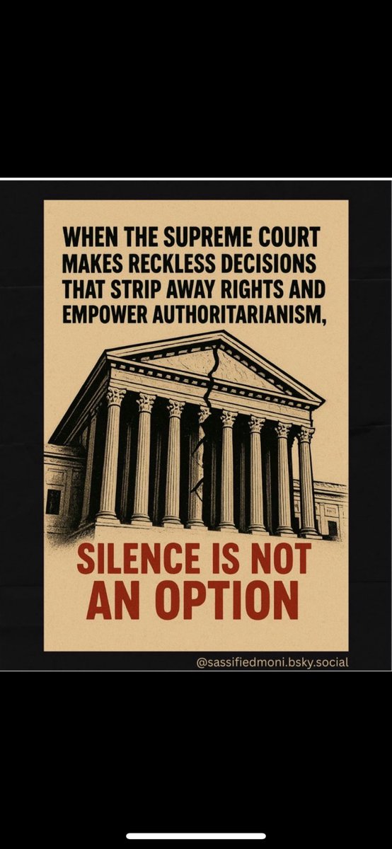 Ingridebap's tweet photo. @MikeLevin Before term limits we need to #Invoke14thNow disqualification & removal of rogue justices aiding & abetting an adjudicated Insurrectionist as per the Colorado State Supreme Court.
Yes rogue justices are dishonoring their oath of office by giving Trump unconditional powers! https://t.co/ppX1Ch43Oh