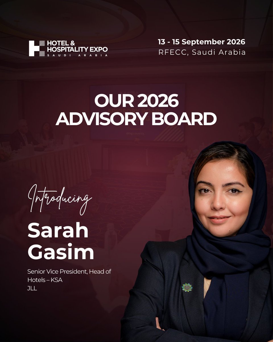 Hotel & Hospitality Expo Saudi Arabia tweet media