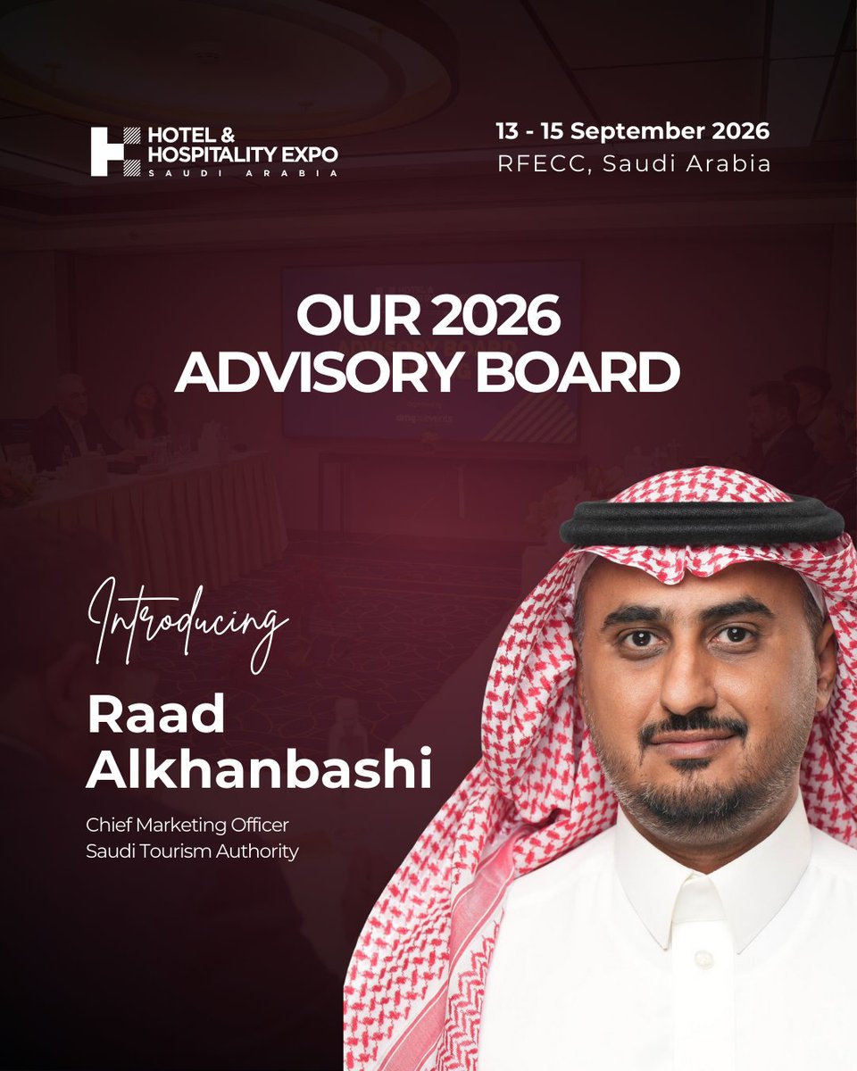 Hotel & Hospitality Expo Saudi Arabia tweet media