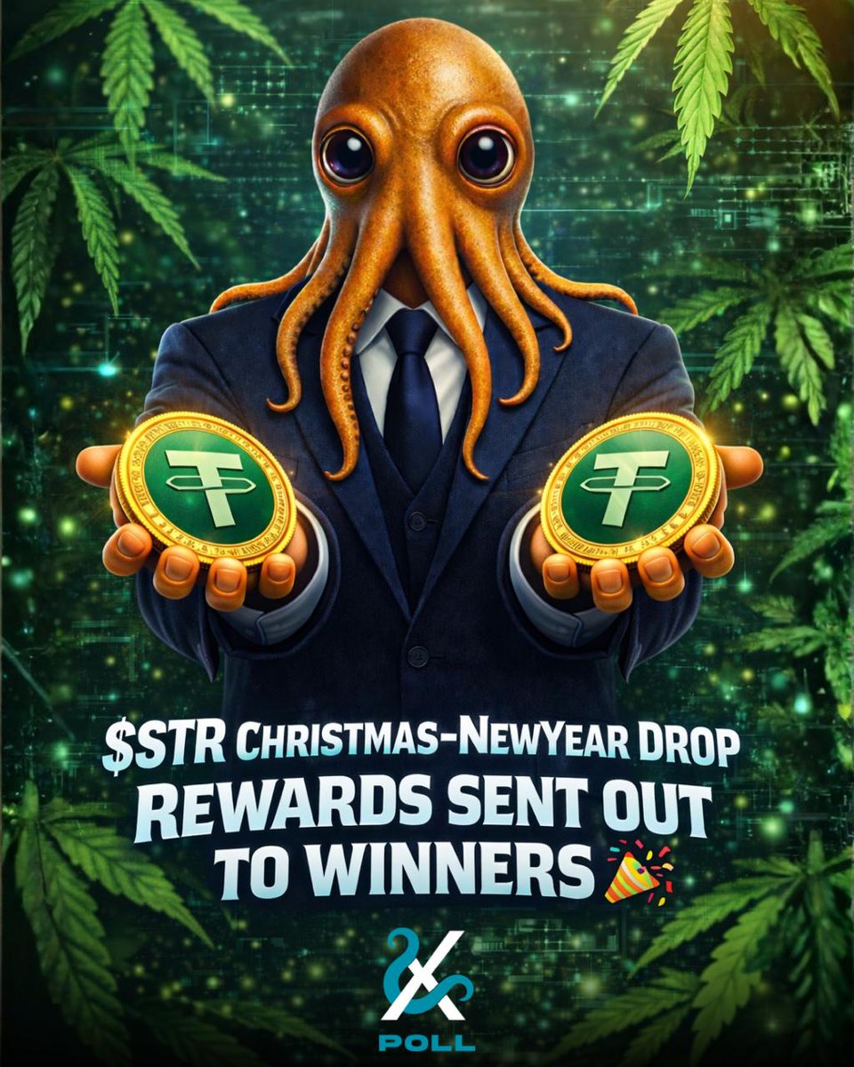 Agatha_gold12's tweet image. STR REWARDS ARE DELIVERED 
@xpollplatform ,the Christmas New Year Drop is officially complete 😘🎉
every vote, every response, every interaction has now turned into real rewards.
Finally participation has value
when opinions are rewarded.
#XPOLL