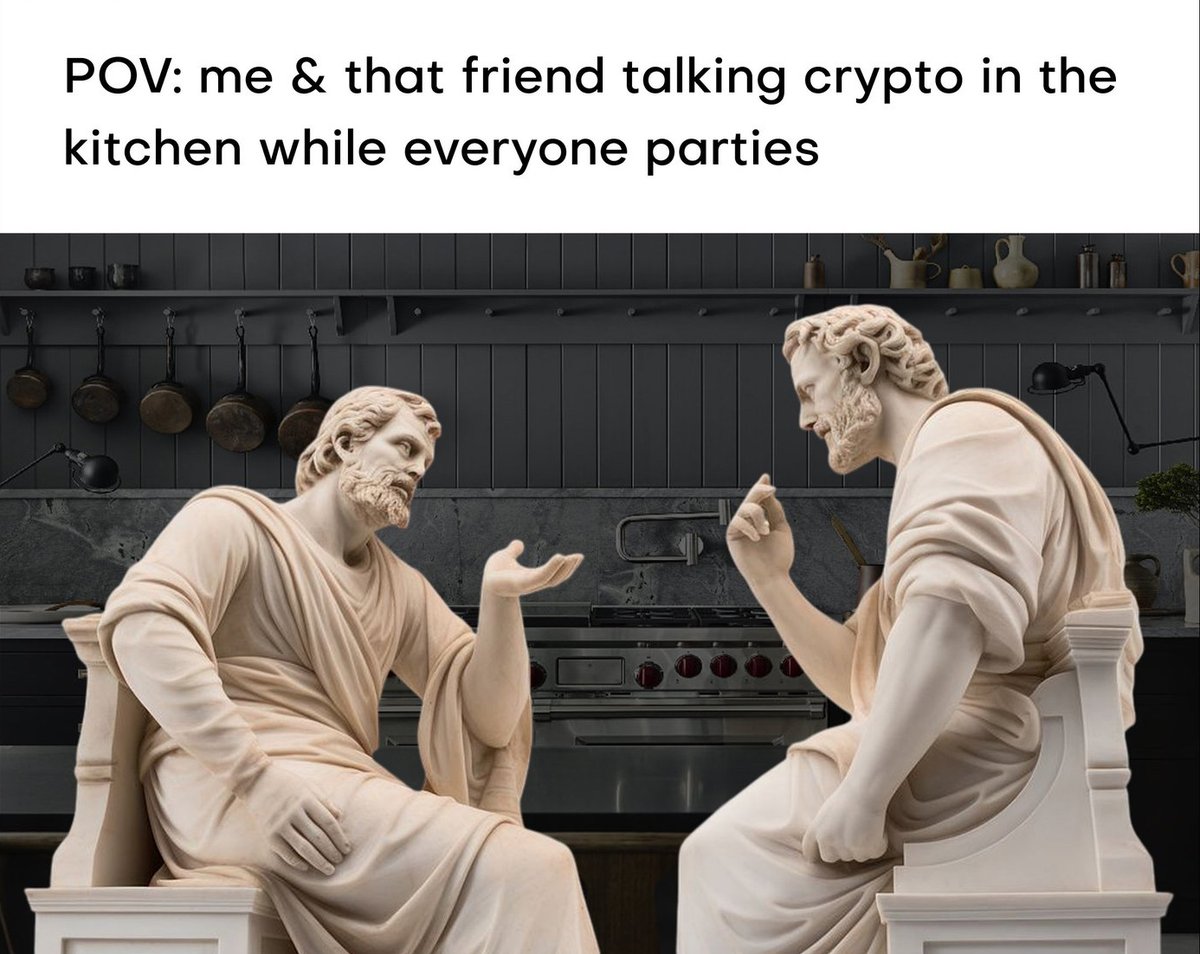 Crypto talk rule #1: If price goes up → “I told you so” If price goes down  → “Long-term mindset” 😎 #CryptoHumor #CryptoMemes