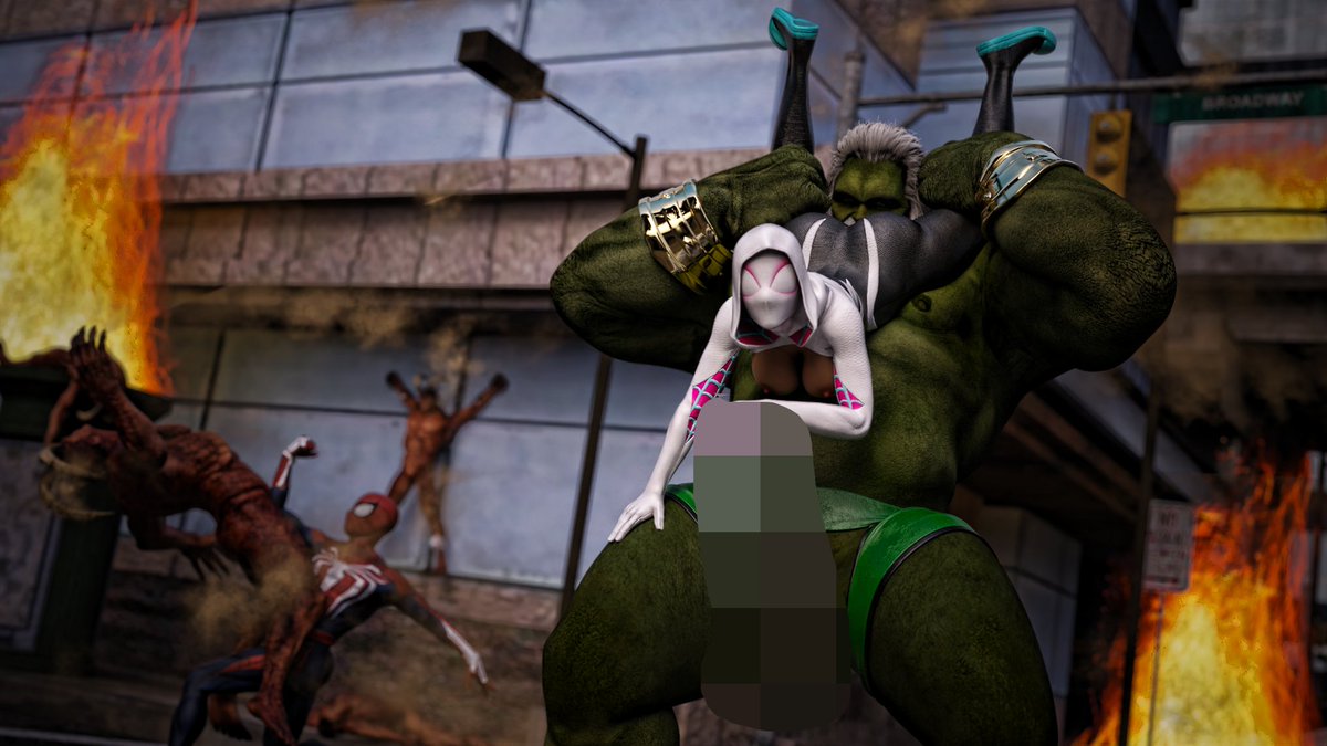 | Maestro was not ready for battle |                         
 DAZ content - linktr.ee/DanPX      
 Koikatsu content - linktr.ee/DanP3DX 
#Marvel #marvelcomics #Spiderman #spidergwen #Maestro #Rule34 #3dart #3dartwork #nsfw