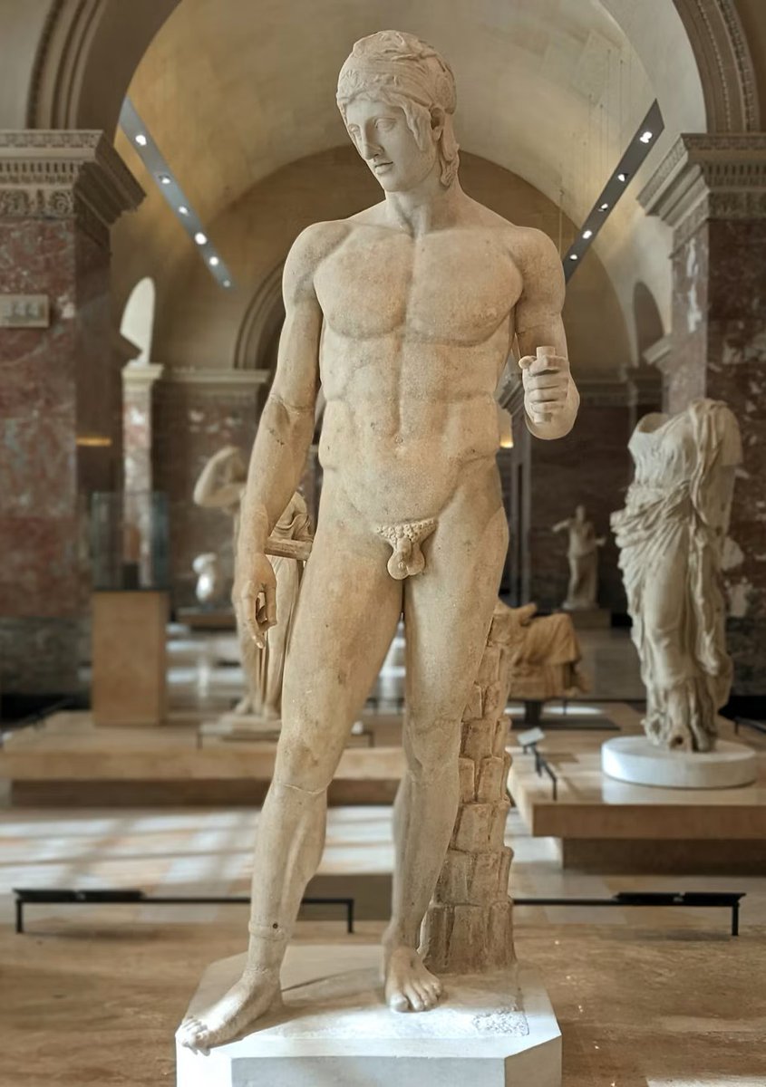 heraklesshield's tweet photo. Courageous Ares, God of Slaughter, Master of War.

2nd Century Roman copy https://t.co/8t9PxDPXS3