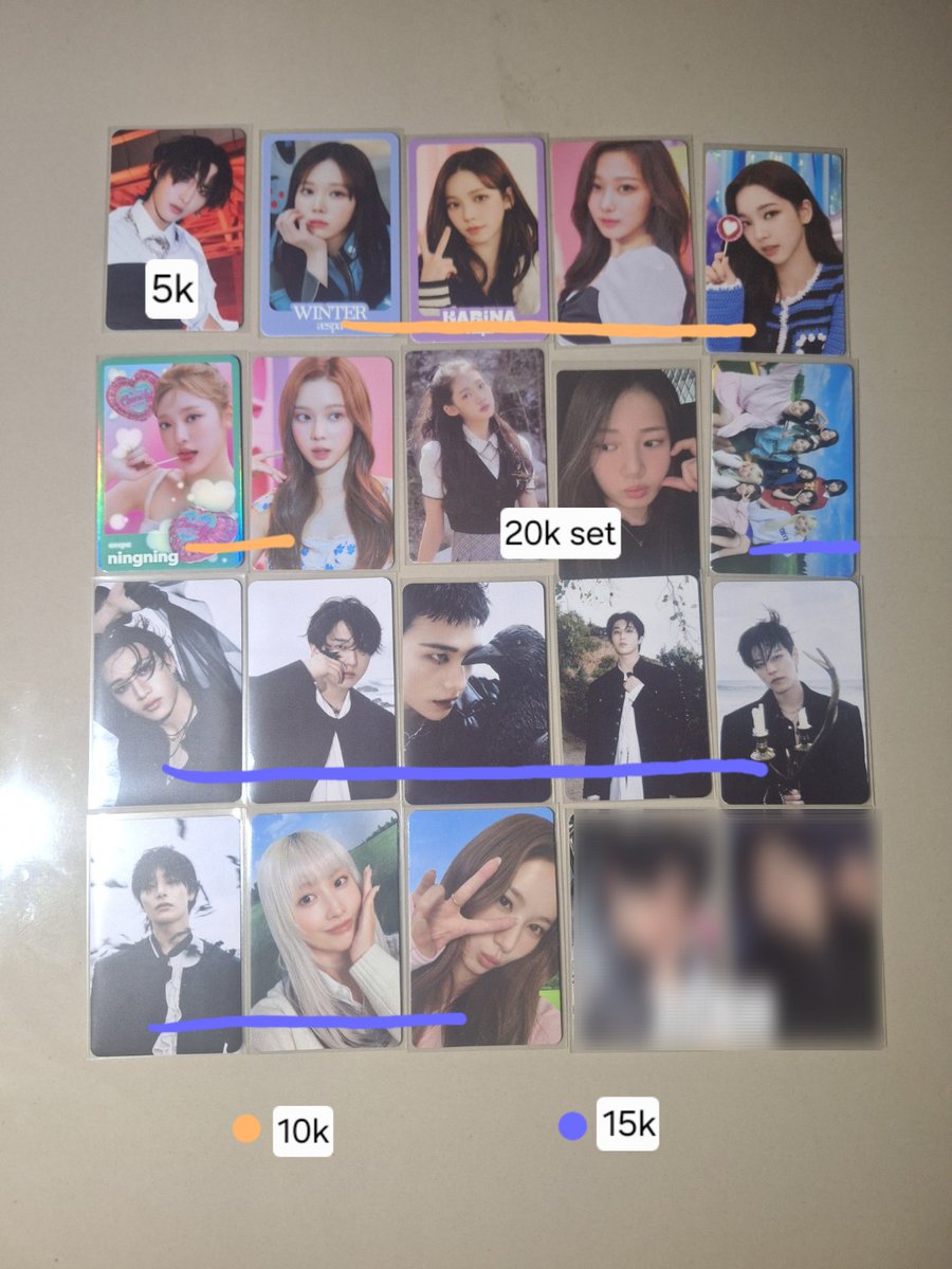woonichi_'s tweet photo. WTS photocard aab treasure skz aespa baemon ateez twice

price on pict
✅️keep event with dp
✅️fullpay/splitpay
❌️exc pack + admin🍊
❌️time waster, hnr, sensitive buyer
📍Tangerang
DM for detail

t. wts aab pc treasure skz aespa baemon ateez twice https://t.co/PFd4PNmpLP