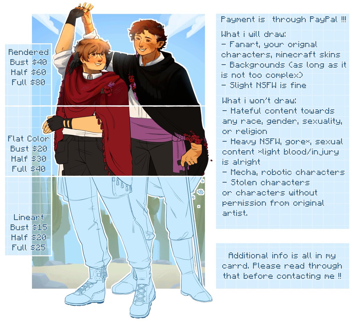 plus some more info !!!!! kyuuscommissions.carrd.co
