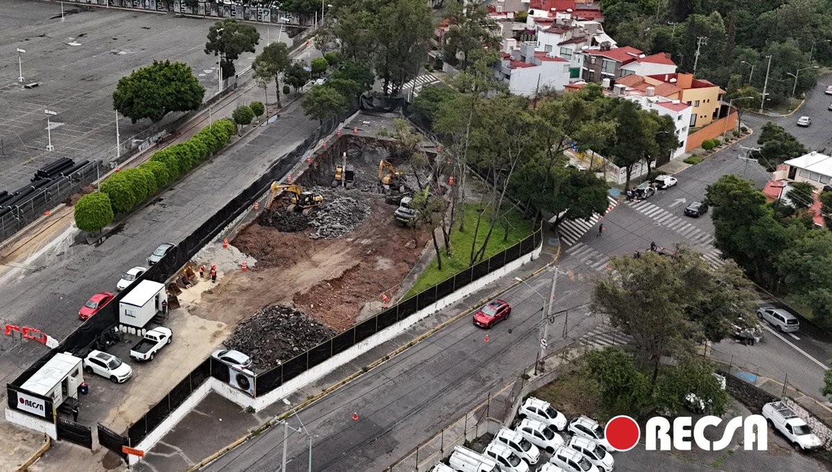 🦾Iniciamos 2026 con fuerza en <a href="/RECSA_MX/">RECSA</a>, avanzando en la modernización del sistema de drenaje en Santa Úrsula, #Tlalpan. Con la renovación de tuberías y el nuevo colector, estamos asegurando una infraestructura resiliente contra inundaciones, beneficiando a miles de familias en