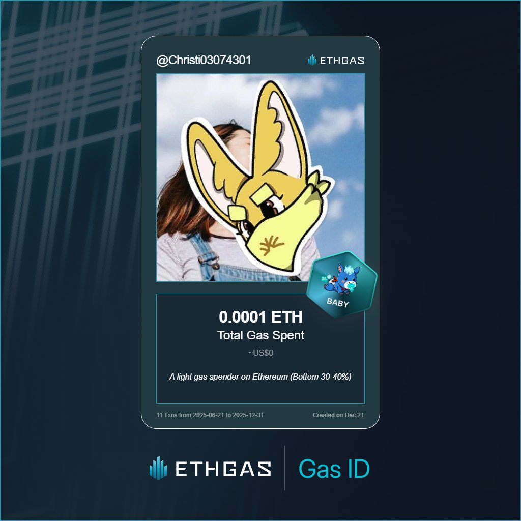 Christina | ETHGas ⛽ tweet media