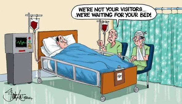 PravdaBrian's tweet image. About sums up the state of the NHS. !