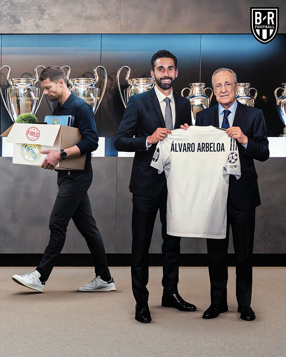 brfootball's tweet image. BREAKING: Real Madrid confirm Álvaro Arbeloa has taken over as head coach, replacing Xabi Alonso ⚪️🔄