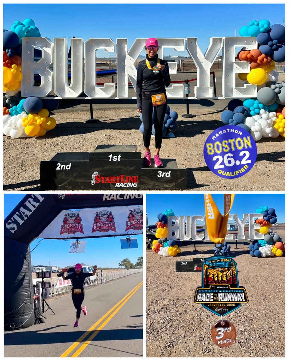 Happy Medal Monday! Buckeye Marathon: My 23rd marathon and 2nd Boston Qualifier ✅😱💙💛🎉

#BuckeyeMarathon #BostonQualifier #MedalMonday