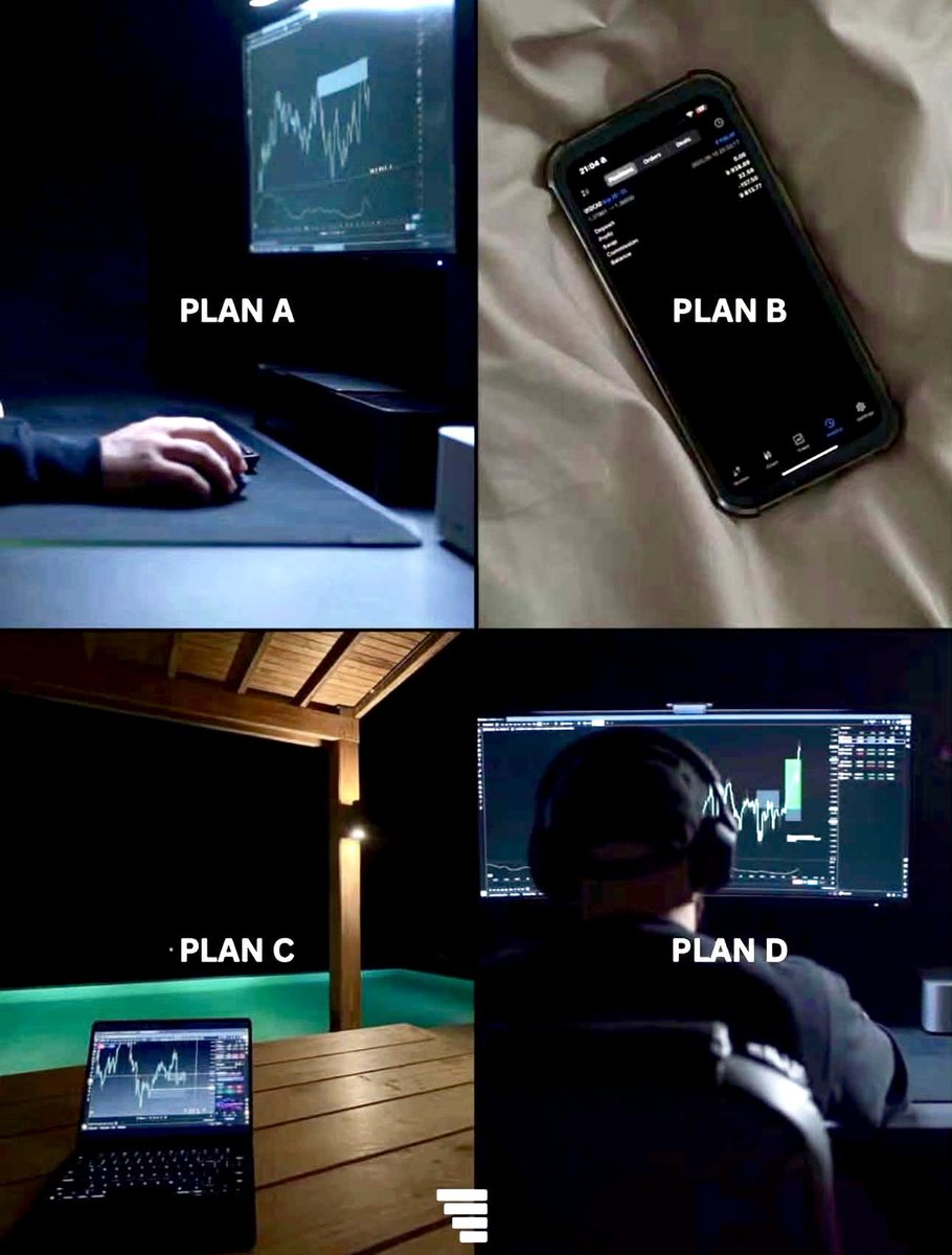 Trading has always been the plan 📊