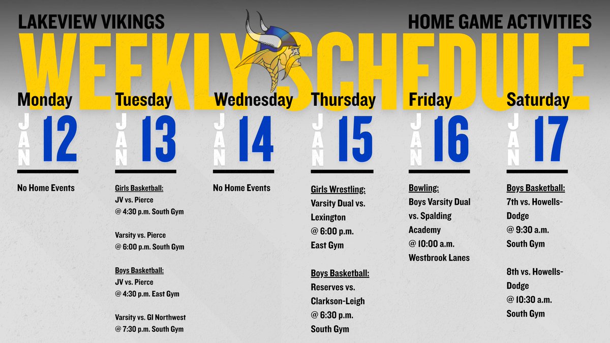 🏟️ Lakeview pride starts in the stands!

📆 Check out the full schedule here: bit.ly/lvvikes

#LakeviewVikes
lakeview.esu7.org/dbpp/~board/we…