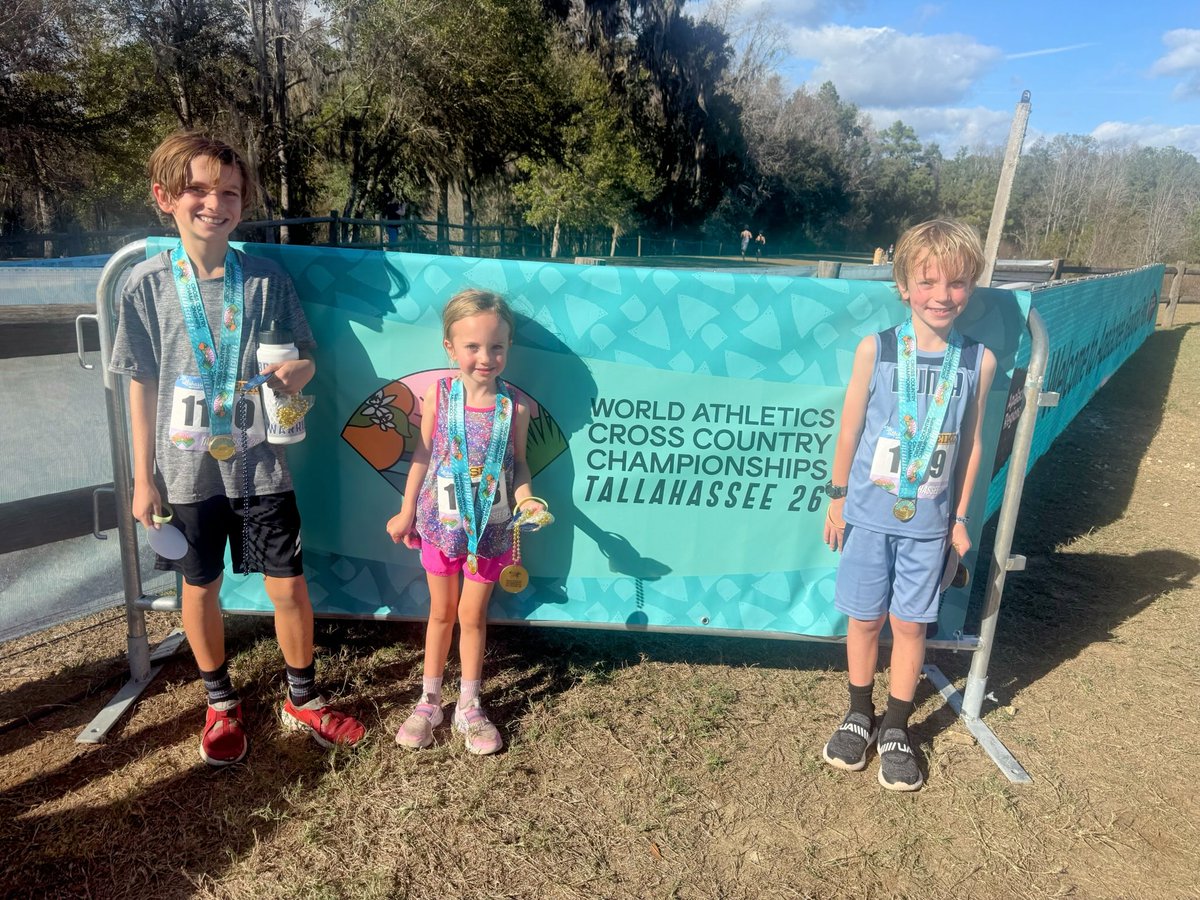 The Nick and Becky Schweikert kids are getting a head start in their cross country running careers by competing in the World Championships held in Tallahassee last weekend. More Schweikert’s running for Malone University in the future hopefully.