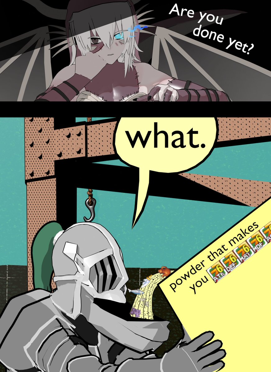 slight munchies every five turns
#BLACKSOULS #BLACKSOULSII