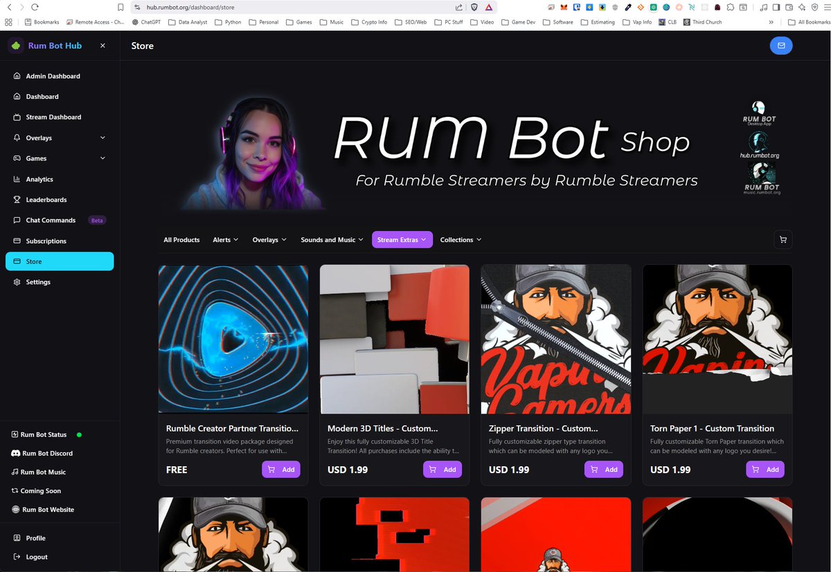 VapinGamers's tweet image. Ok guys and gals, we, at Rum Bot Live Alerts are looking to partner with Artists who would be interested in making their art, emotes, overlays etc, available to buy in our hub Shop. If that is you, please DM and let's talk! Reposts and mentions appreciated.…