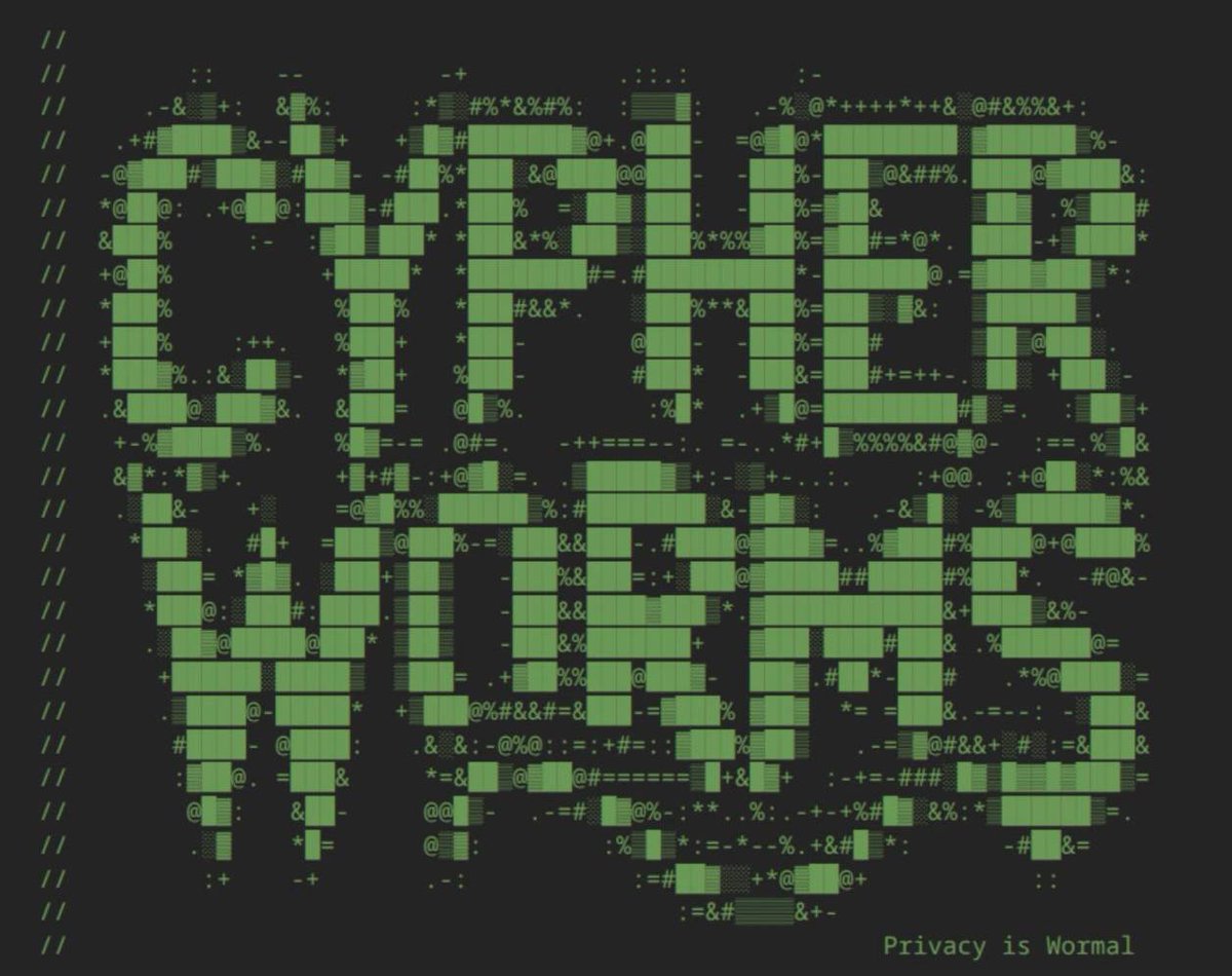 BigFloppaEth's tweet image. WL Giveaway for @EIP7503 Free Mint

WORM is a new zk privacy extension for Ethereum. Anonymity and decentralization are becoming the new meta, which makes the upcoming Worm NFT launch especially hot

- 7503 NFTs
- Free mint
- Launching on Jan 15

NFT holders may be eligible for a…