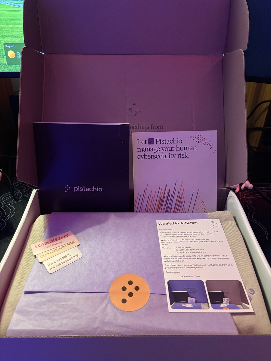 <a href="/PistachioApp_/">Pistachio</a> Thank you for the box! I love the stickers and the hoodie, and the travel tag will be great for my music gear bag.