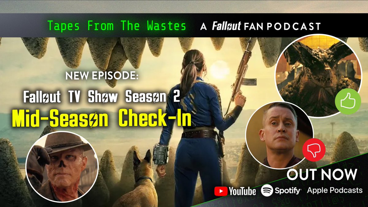 Are you caught up with Fallout Season 2? We've covered everything so far in two bumper episodes.

Is it still the best video game adaptation ever? 👀

YES. Yes it is.