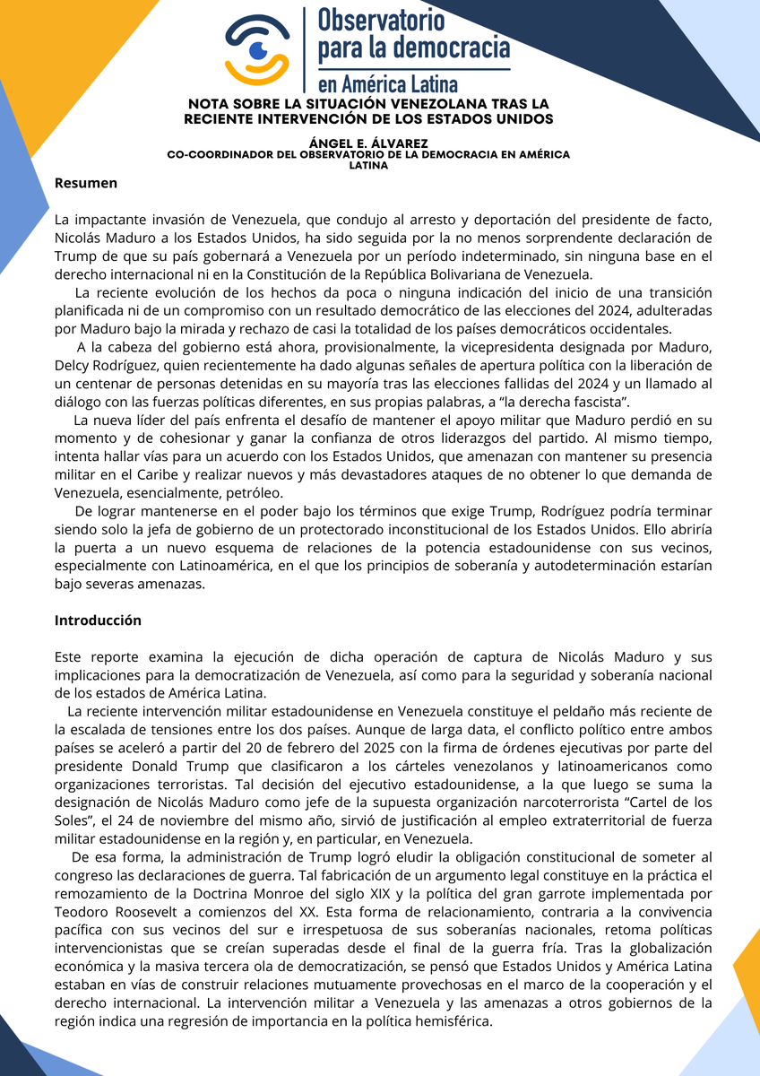 LatAm Democracy tweet media
