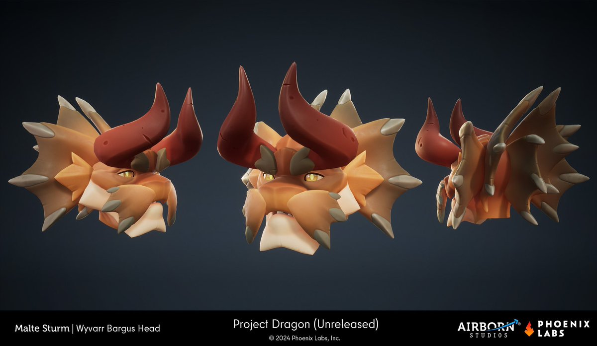 EverhavenWorld's tweet photo. A few of the many #Everhaven #3Dmodels of optional Wyvarr heads to choose from for your character. #BringBackProjectDragon #ProjectDragon #cancelledgames #cozygames #3Dart #characterart #gamemodels #dragons
Source: https://t.co/N3ikULoj4E https://t.co/8GUqGailMa