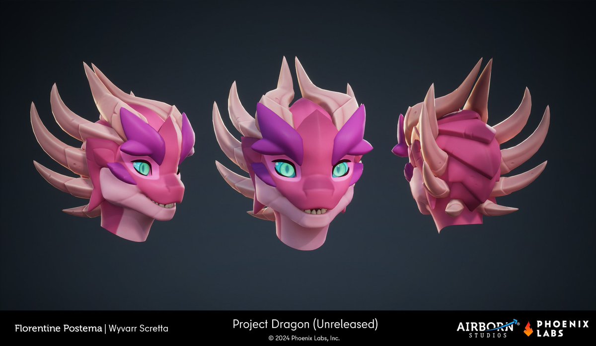 EverhavenWorld's tweet photo. A few of the many #Everhaven #3Dmodels of optional Wyvarr heads to choose from for your character. #BringBackProjectDragon #ProjectDragon #cancelledgames #cozygames #3Dart #characterart #gamemodels #dragons
Source: https://t.co/N3ikULoj4E https://t.co/8GUqGailMa
