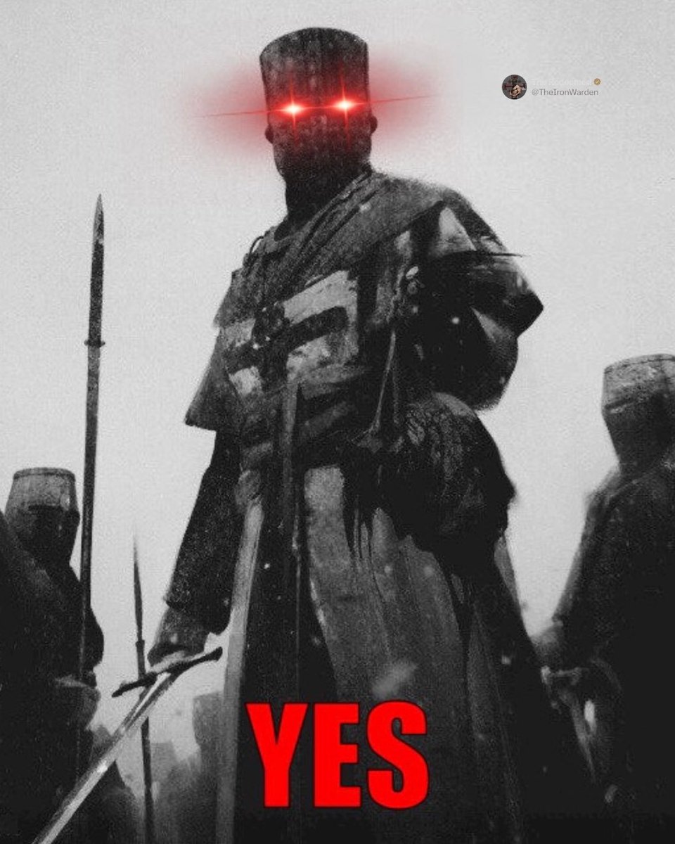 TheIronWarden's tweet photo. ✠ Deus Vult ✠ https://t.co/absXOP9pXI