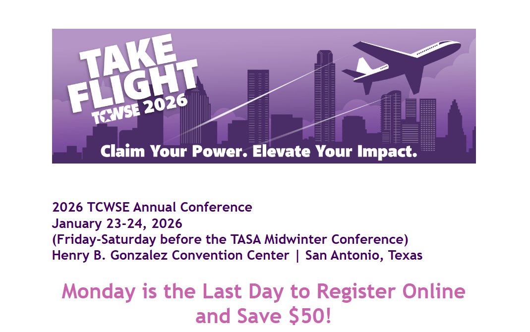 Texas Council of Women School Executives tweet media