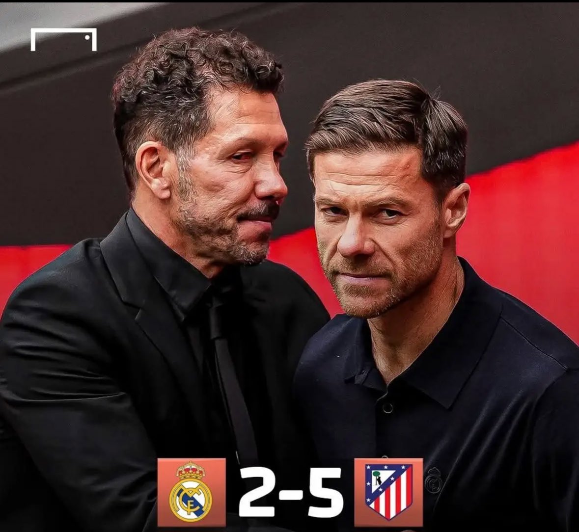 finallyxpablo's tweet image. Ya van 9 entrenadores del Real Madrid que ha enterrado Simeone. El último, Xabi.
