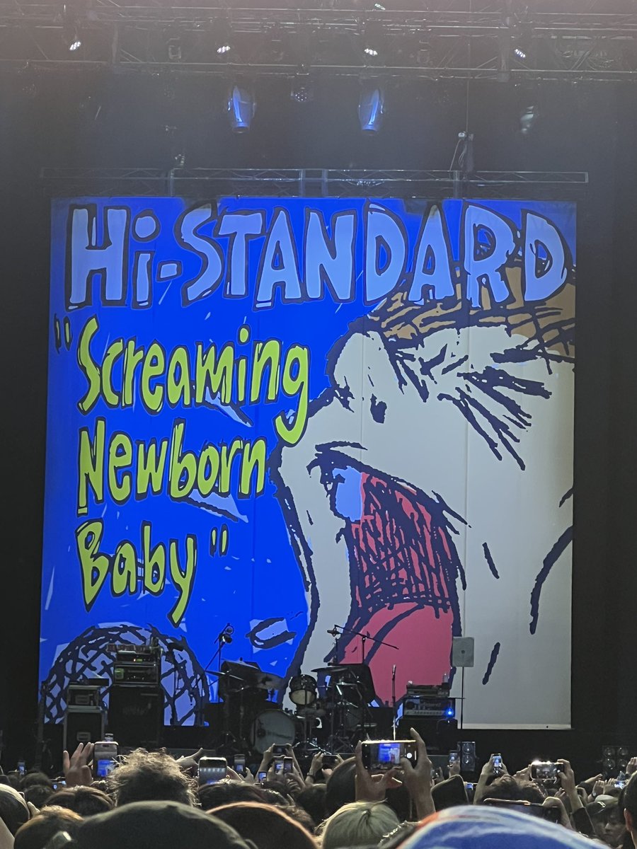 Hi-STANDARD ツアー 新潟 限定 ポスター