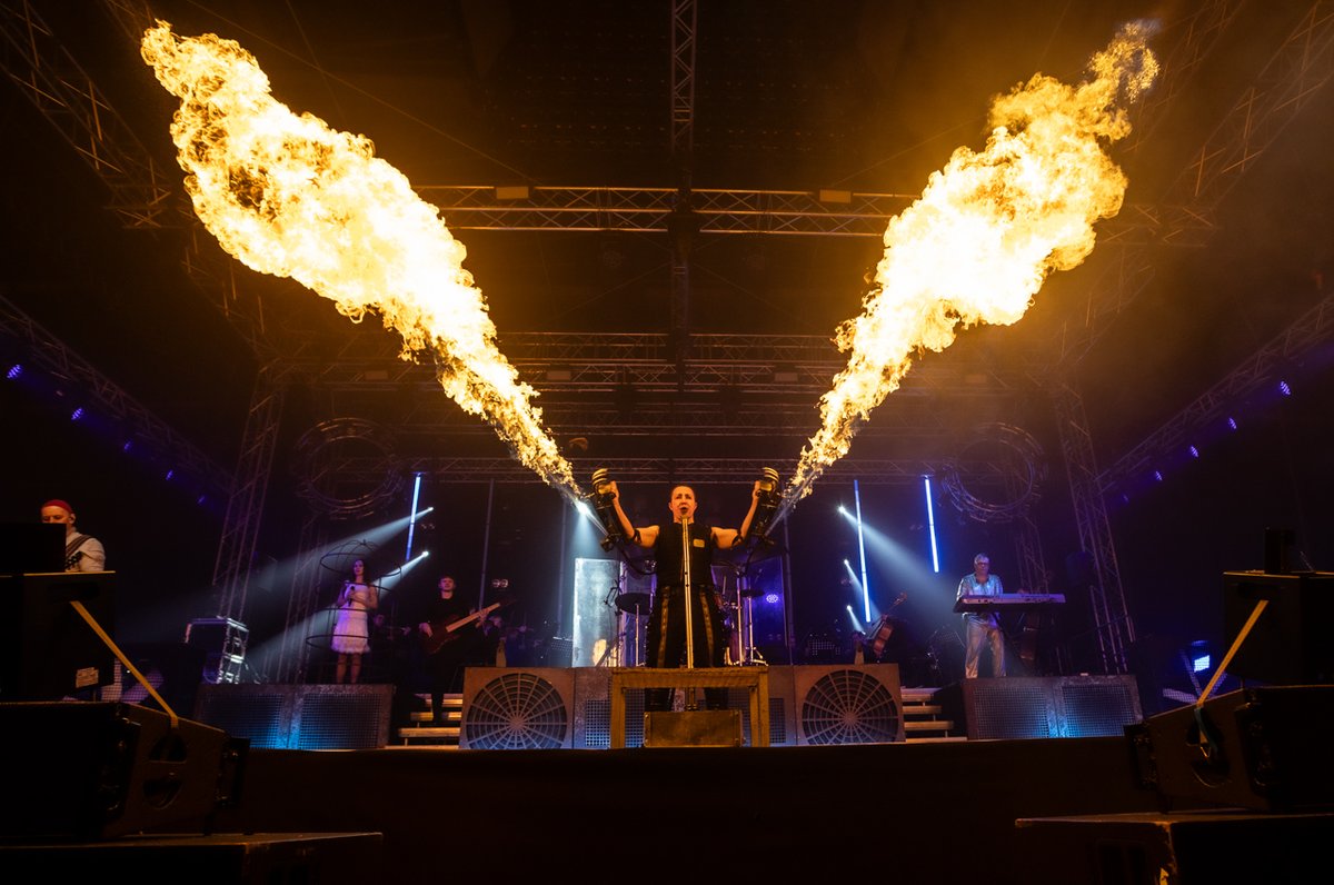 I know, it is not <a href="/RSprachrohr/">Rammstein</a>
but still hell of a show. Rammstein Tribute Orchestra in Plzen, Czech republic, Jan  11, 2026