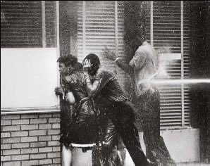 He’s calling for the modern day Bull Connor response to people who are just exercising their Constitutional rights. It’s unthinkable how far back in time we’ve come. Fucking Disgusting.