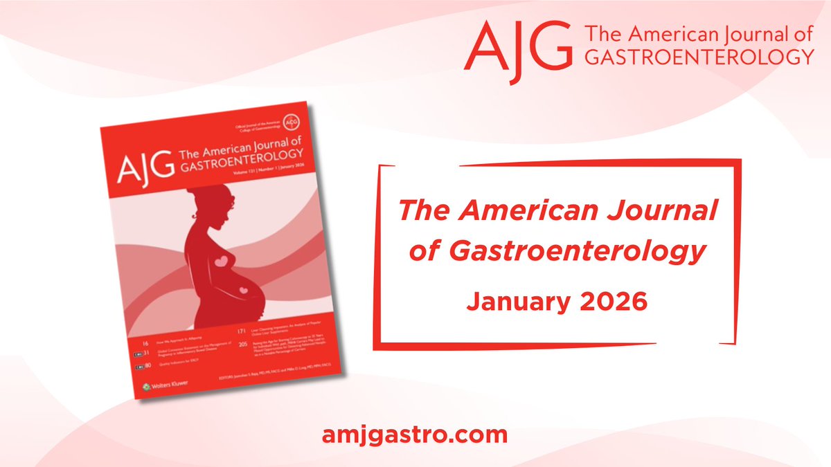 AJG - The American Journal of Gastroenterology tweet media