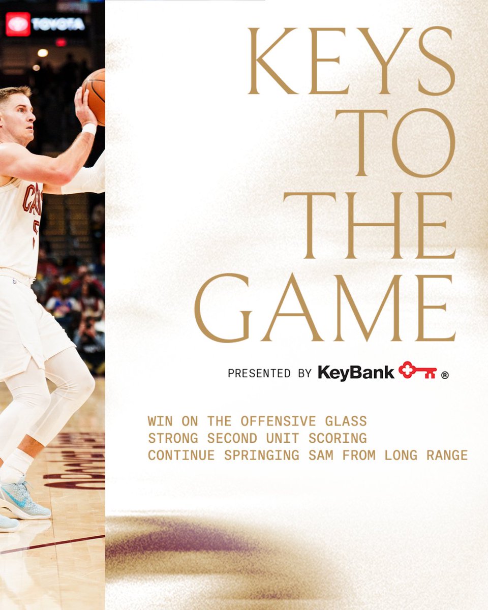 KEYS vs UTA.
@keybank | #LetEmKnow