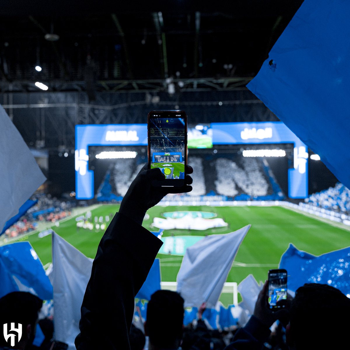 fans_of_alhilal's tweet image. إبداع الزعماء 🤩💙