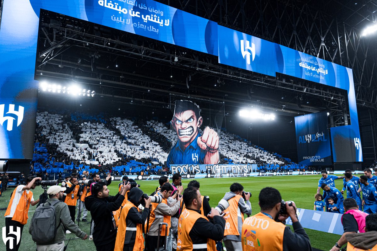 fans_of_alhilal's tweet image. إبداع الزعماء 🤩💙