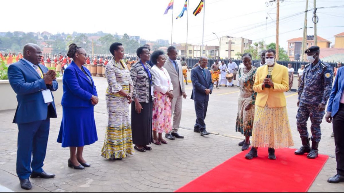 hafithkazibwe's tweet image. First Lady Janet K Museveni commissioned the new Uganda Vocational and Technical Assessment Board headquarters in Kyambogo .This is to boost vocational training and skills development in our country Uganda 🇺🇬 
#UVTAB
#VocationalTraining
#EducationMatters
#GoldenPosts