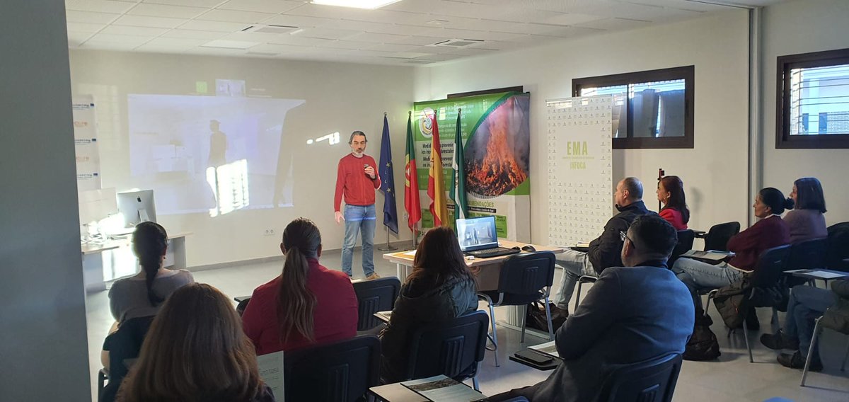 Proyecto #MujerFOREST | Desde hoy y hasta el 6 de febrero se desarrollan en el #CEDEFO de El Pedroso, #Sevilla, las jornadas presenciales del Proyecto #MujerFOREST. Proyecto gratuito de formación y empleabilidad verde para mujeres del medio rural de la Sierra Morena de #Sevilla.