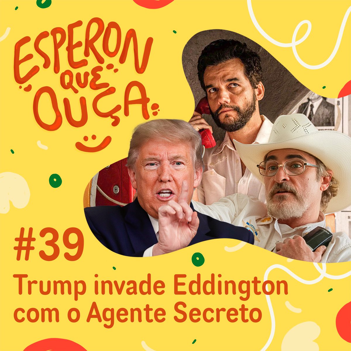 esperonquegoste's tweet photo. 🎧 EPISÓDIO NOVO DO PODCAST NO AR!!

Brigamos com o xerife de Eddington , não aceitamos o Agente Secreto ser desrespeitado, vimos o começo do fim dos EUA e muito mais!

ESPERON QUE OUÇA em todos os apps de podcast, YouTube e Spotify!! https://t.co/3VAwCBrNsy