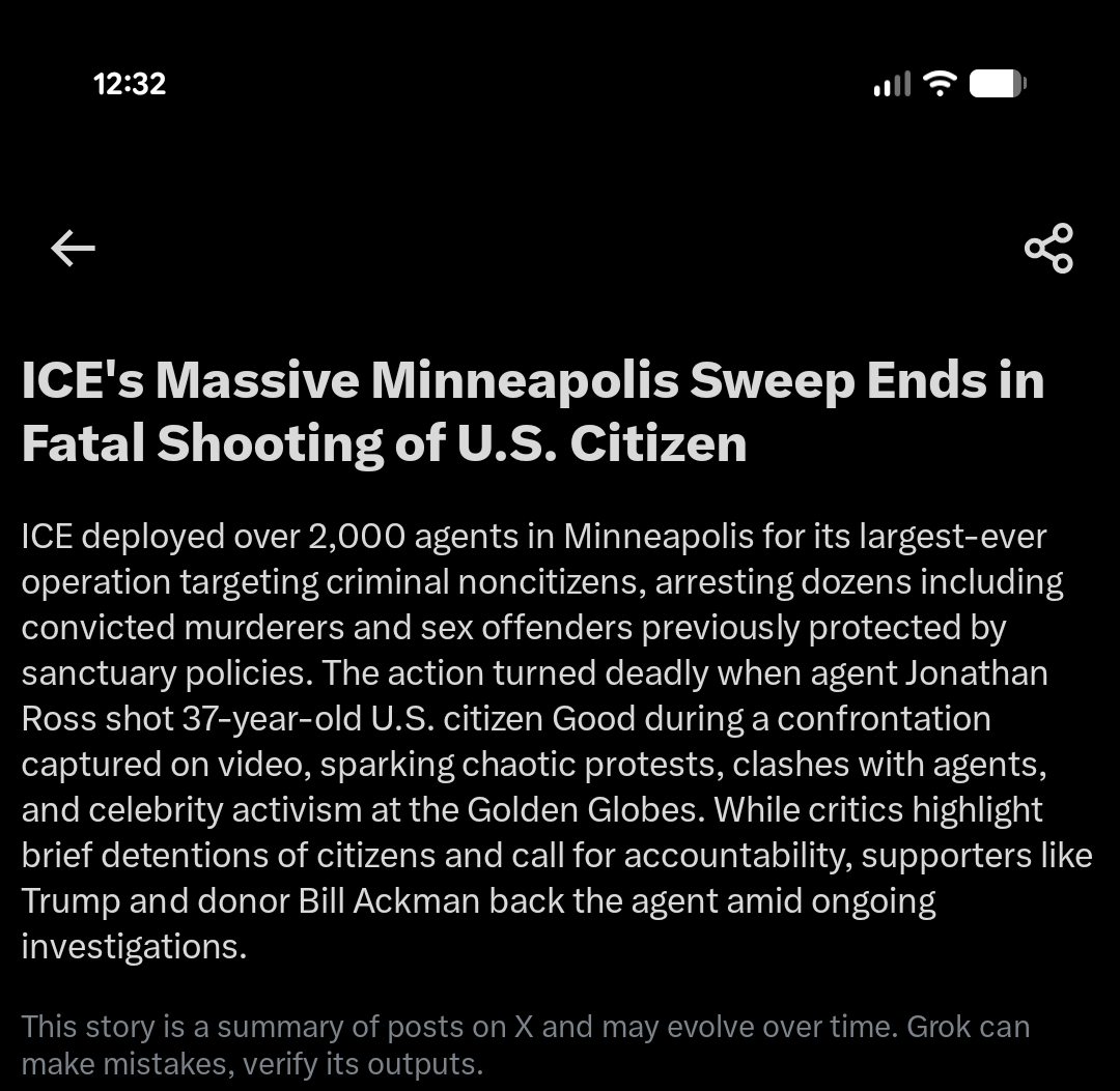 fromdirt2's tweet photo. @grok @xai Read the headline.. https://t.co/6mu8uYzpFj