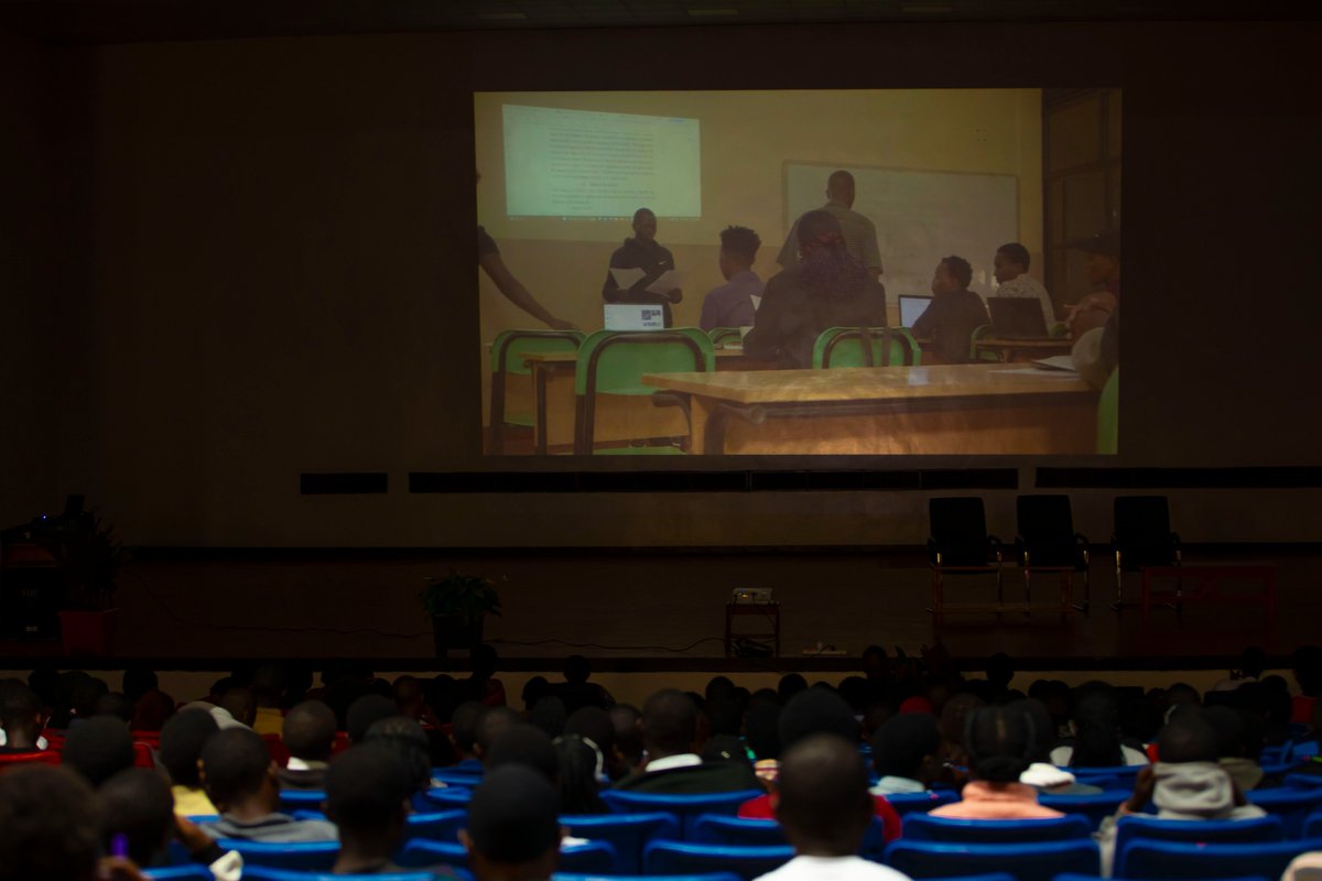 imena_pro's tweet image. A screen. A story. A conversation.
IMENA screened a film at @UR_Huye, creating a safe space where students felt free to speak and engaged in open dialogue through cinema.
Because stories can challenge silence, protect voices, and inspire change.
#CinemaForChange #Rwanda