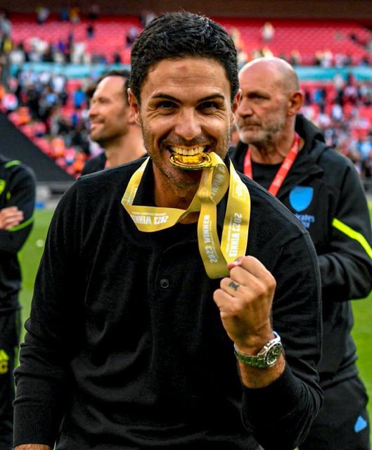 ArsenalN10's tweet image. They change managers like socks. We’re still cooking with Arteta.